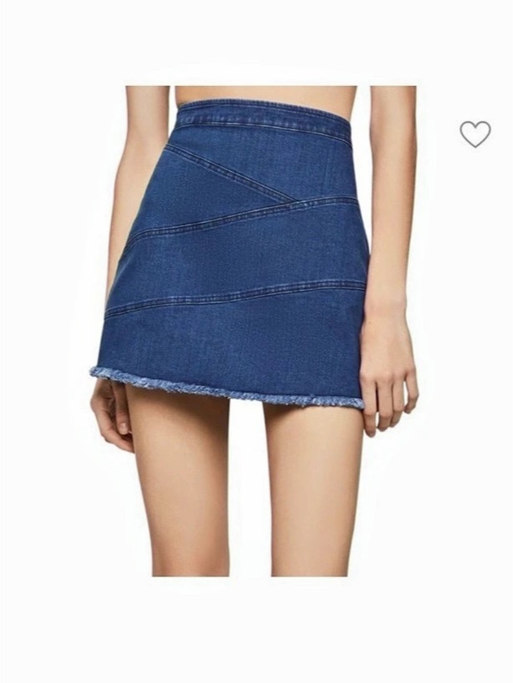 BCBGeneration Denim Mini Skirt Blue Size 10